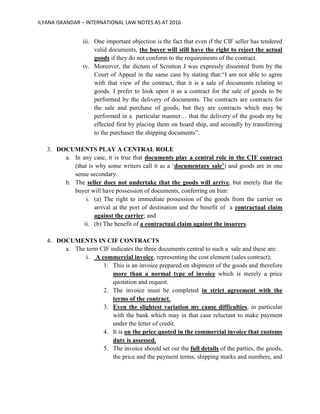 4) cost, insurance and freigh [c.i.f] | PDF