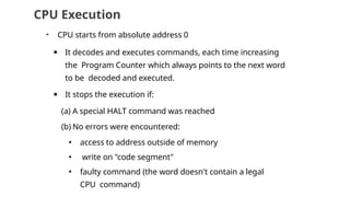 Comprehensive Overview of CPU Architecture and Operation | PPTX