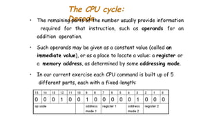 Comprehensive Overview of CPU Architecture and Operation | PPTX