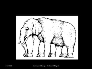 What you see is not always what you think!




3/12/2012     Architectural Design - Dr. Yasser Mahgoub
 