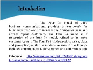Kotler 4c's