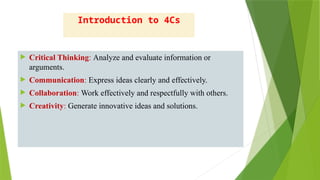 4cs lesson plan designed by tawheed parvaiz bhat | PPTX