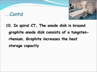 4 CT instrumentation Radiation CT scan Lecture | PPT