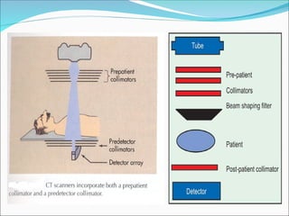 Ct Instrumentation Introduction 4 CT instrumentation Radiation CT scan Lecture | PPT