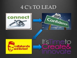4 C’s TO LEAD
 
