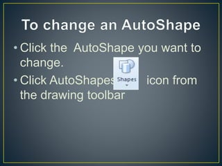 customizing shapes and other objects | PPT