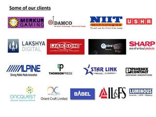 Some of our clients
 