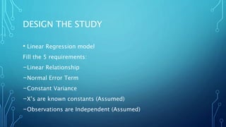 Regression AnalysisFinal ppt | PPT