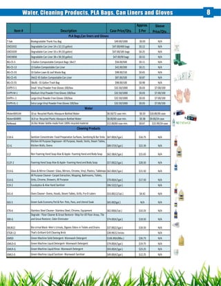 Green Safe Pricing 2015