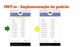 JWT.io - Implementação do padrão
 
