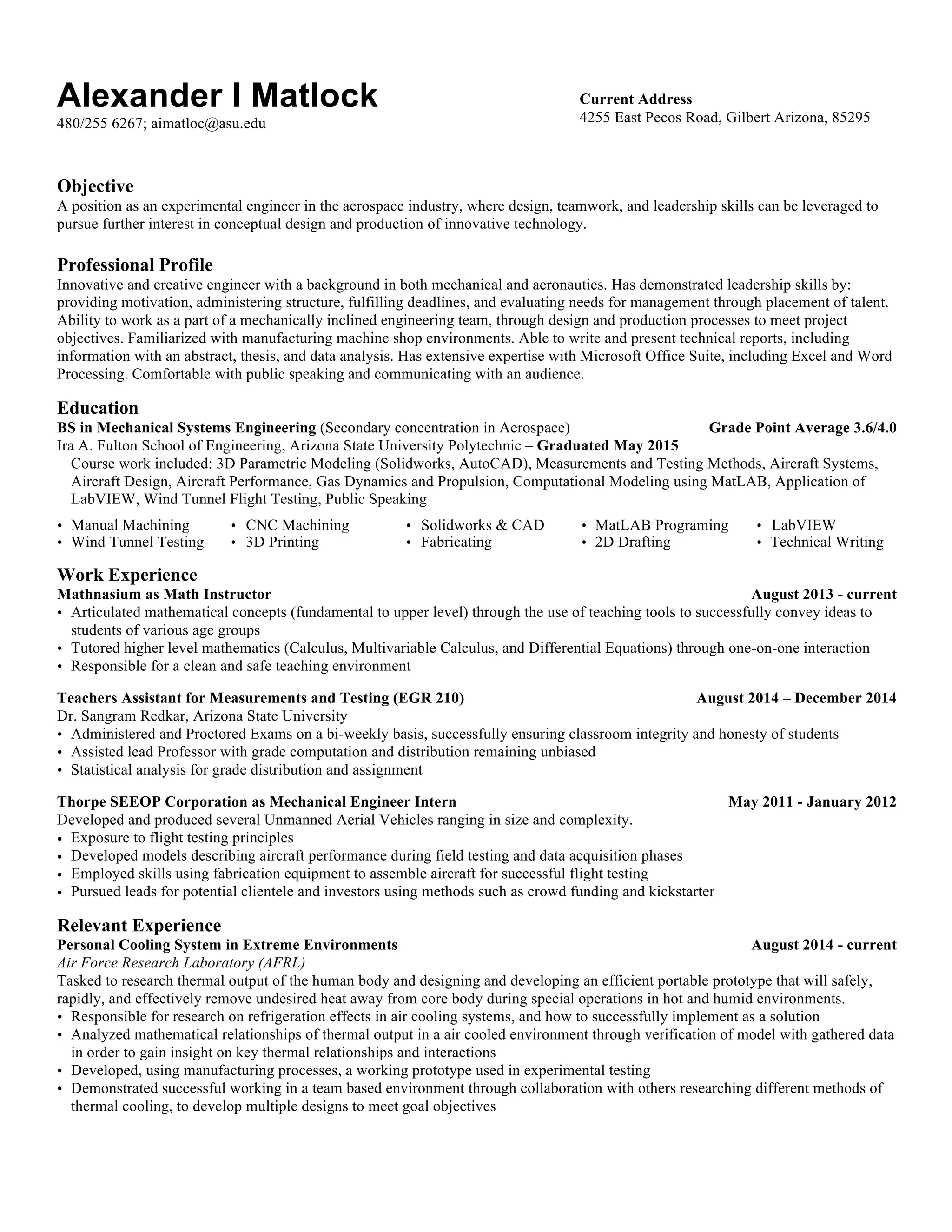 Matlock_Resume_Revised PDF Free Download