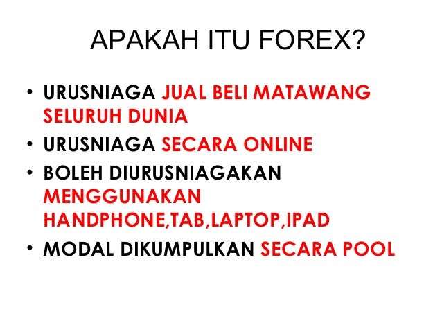 Forex pool online