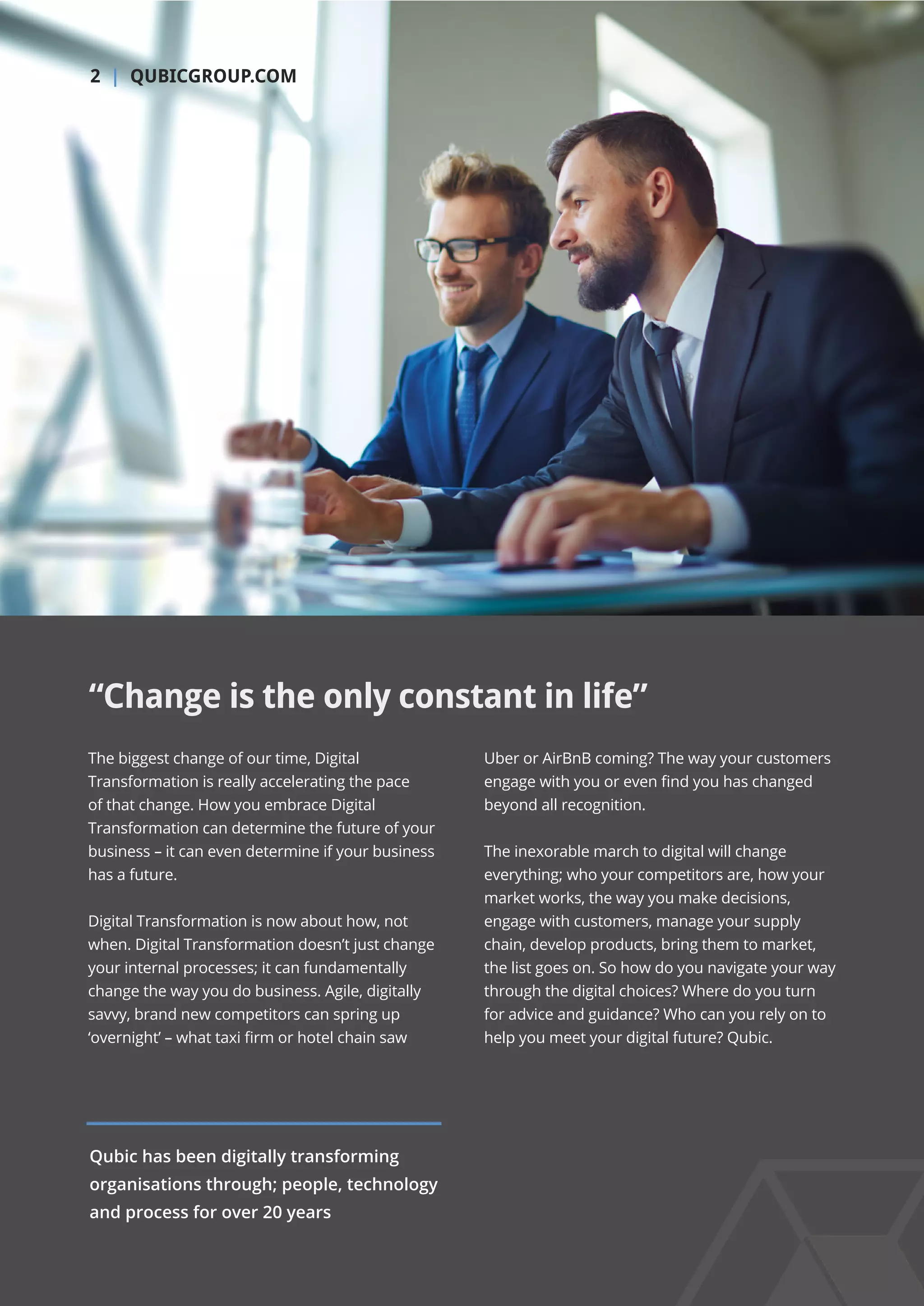 Qubic-Information-Pack-and-Digital-Transformation-Checklist | PDF