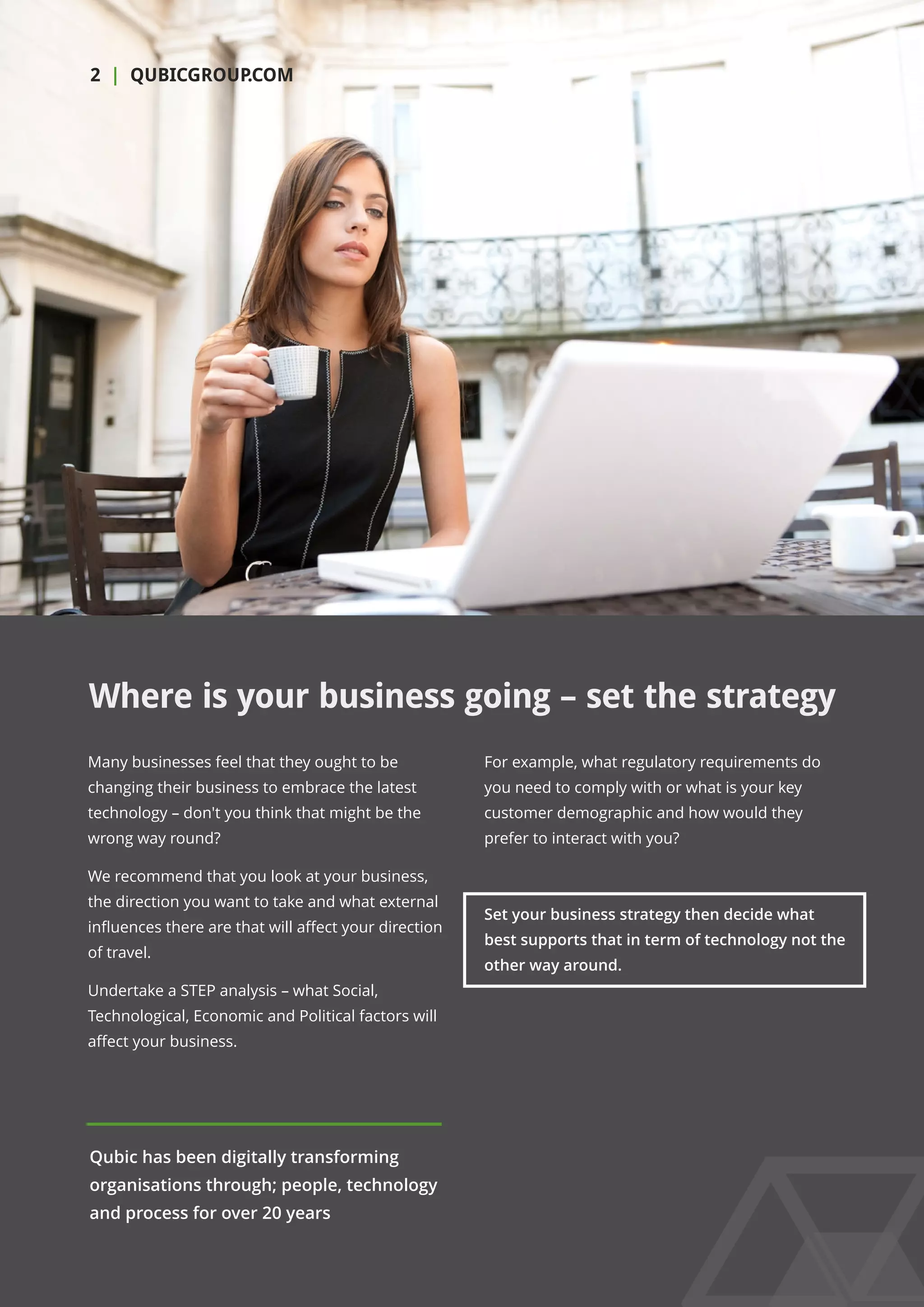 Qubic-Information-Pack-and-Digital-Transformation-Checklist | PDF