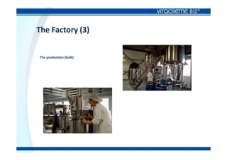 The Factory (3)
The production (bulk)
 