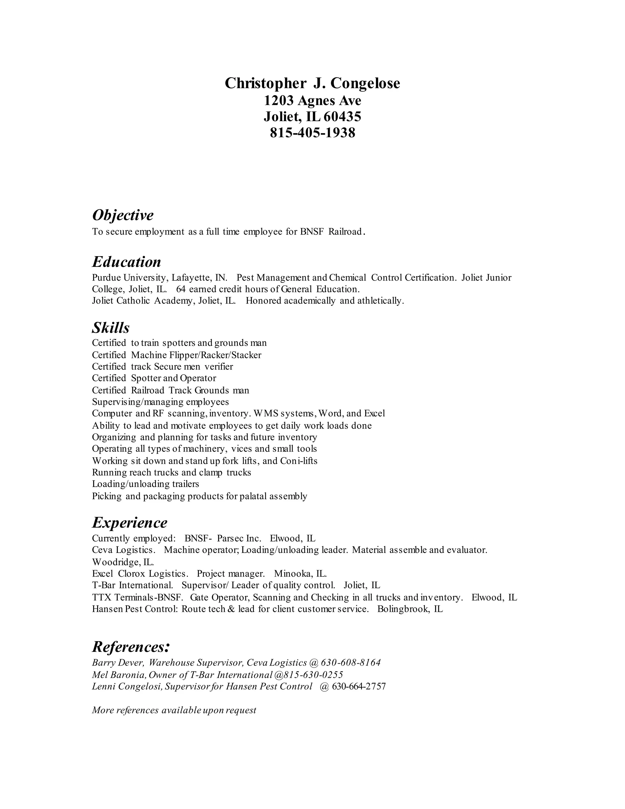 CJ+resume+2015.wps 2 | PDF