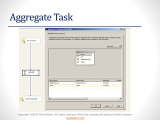 SSIS Data Flow Tasks | PDF