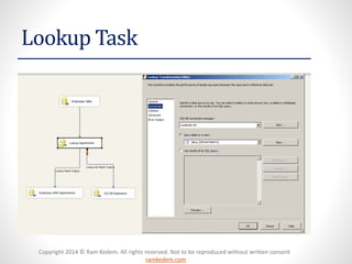 SSIS Data Flow Tasks | PDF