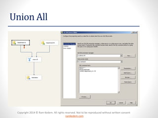 SSIS Data Flow Tasks | PDF