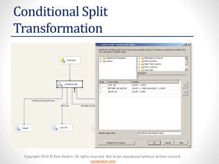 SSIS Data Flow Tasks | PDF