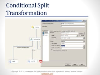 SSIS Data Flow Tasks | PDF