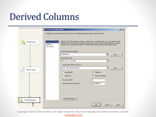 SSIS Data Flow Tasks | PDF