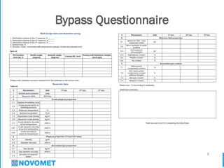 Bypass Questionnaire
8
 