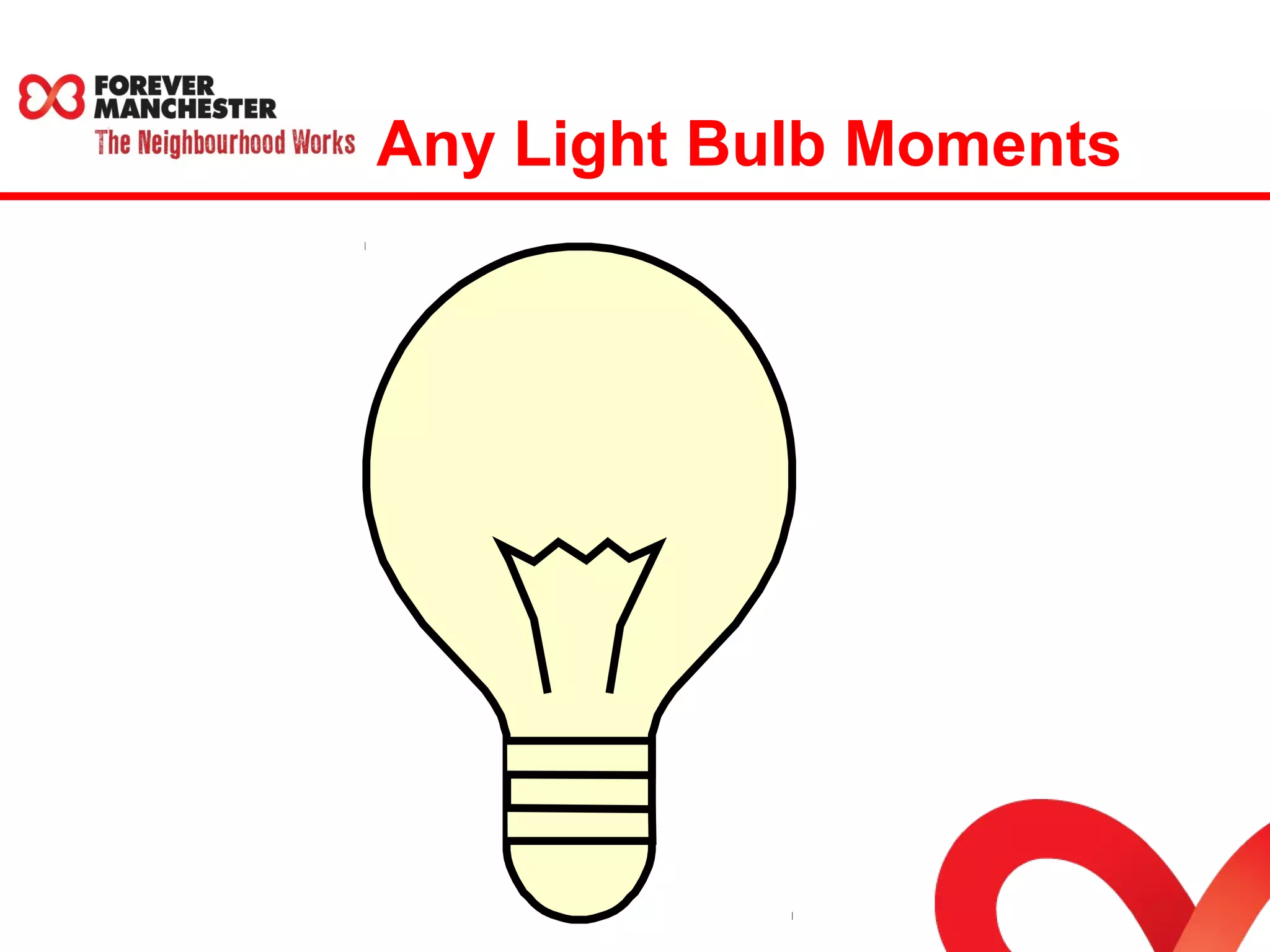 Any Light Bulb Moments 
 