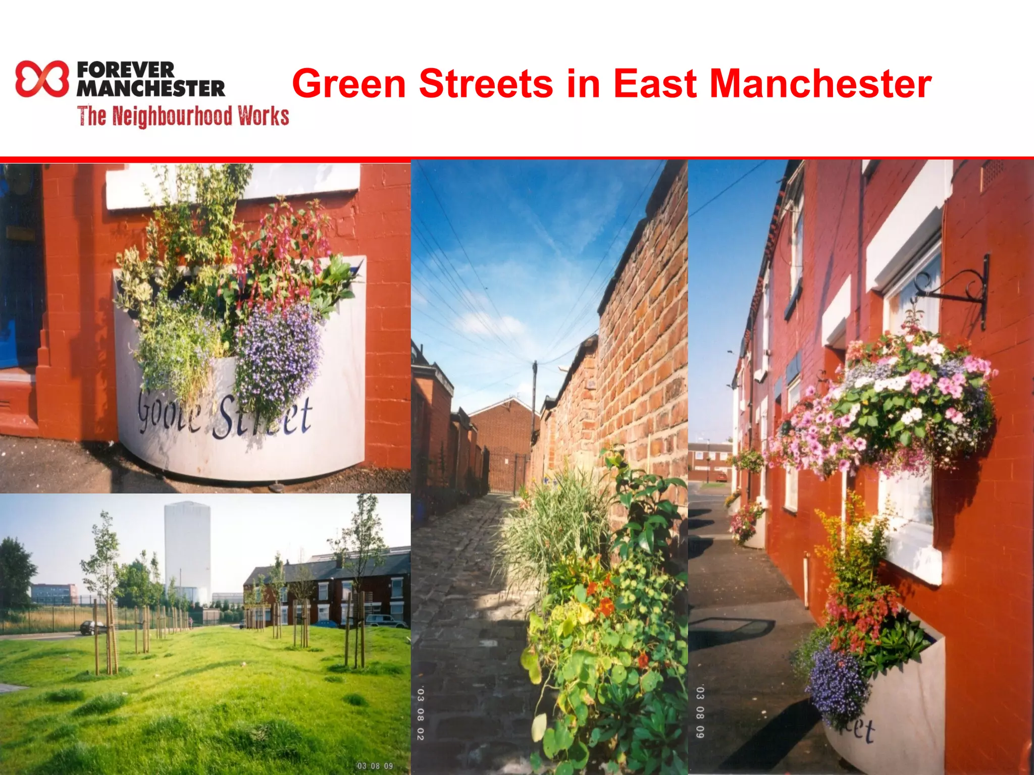 Green Streets in East Manchester 
 