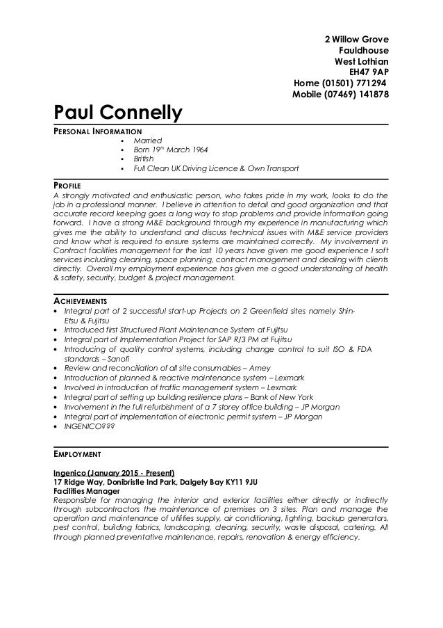 CV Paul Connelly New Style REV1