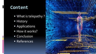 Communication_Telepathy | PPTX