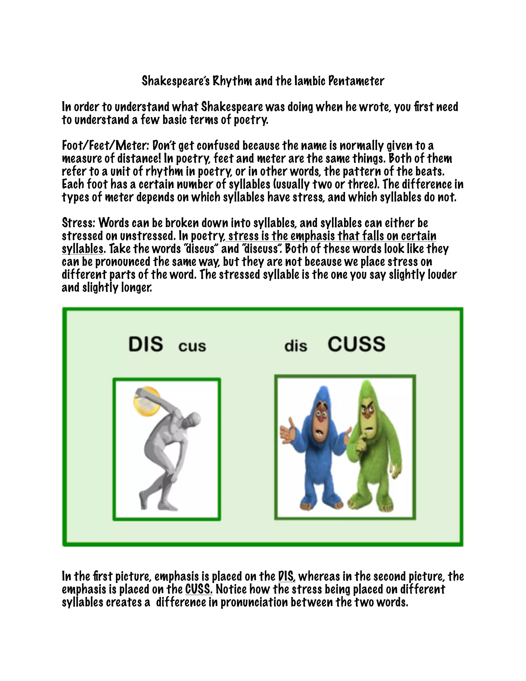 Shakespearean Language Course Pack | PDF