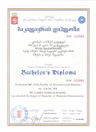Bakalavris Diplomi