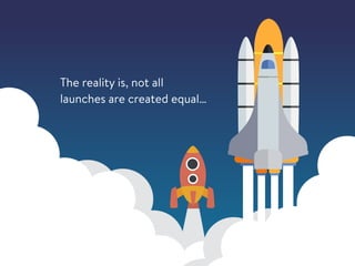 The reality is, not all
launches are created equal…
 
