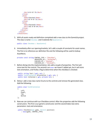 Game UI Development_1 | PDF