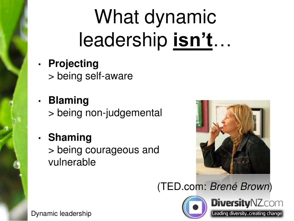 Dynamic leadership