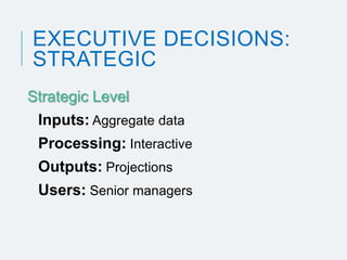 Decision Support and Knowledge Based Systems | PPTX