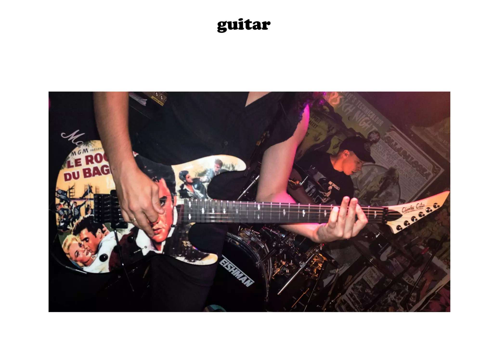 guitar
 
