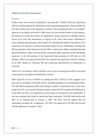 Container Owner Mca Evolution of Domestic Container Business | PDF