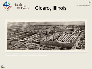 Cicero, Illinois




Edward Deming, Walter Shewhart, Elton Mayo
 