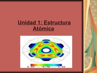 Unidad 1: Estructura Atómica   