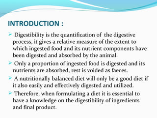 4 digestibility and factors
