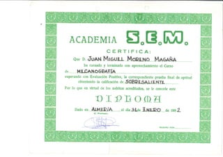 4 diploma de mecanografía