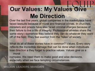 Generosity Value 4 Discipline: Managing My Generosity,Values & Growth | PPT