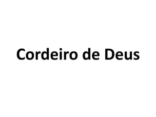 Cordeiro de Deus