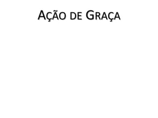 Ação de Graça