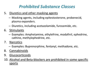 Drug abuse among athletes | PPT