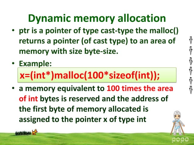 4 dynamic memory allocation | PPT