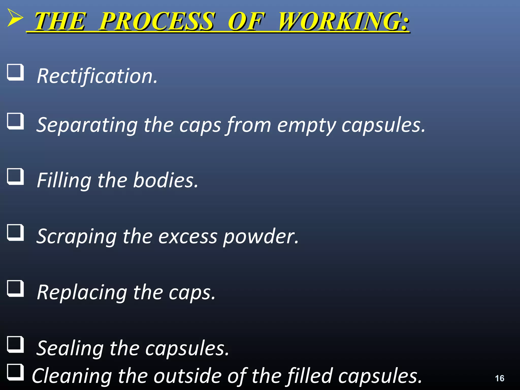 Hard gelatin capsules ppt B | PPT