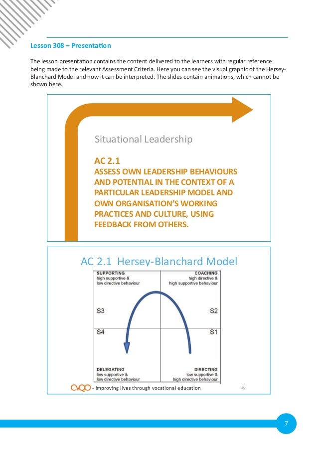 Ilm level 3 presentation example 06 image